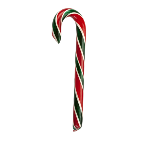 Hand-Spun Jumbo Candy Cane - Cherry - 1.75 oz