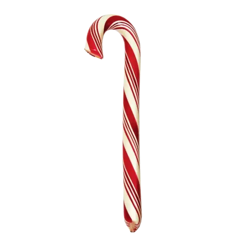 Organic Hand-Spun Jumbo Candy Cane - Cinnamon - 1.75 oz