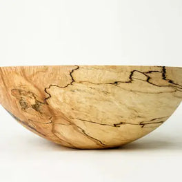 Spalted Maple Round Bowl