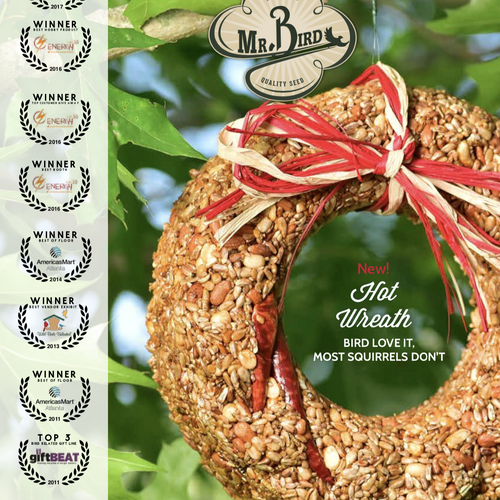 Flaming Hot Wreath