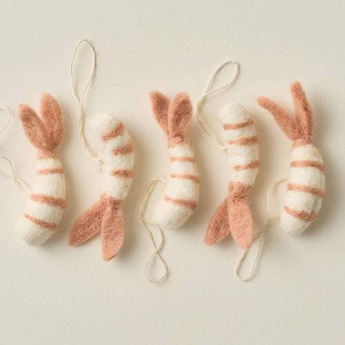 Shrimp Cocktail Ornament Set