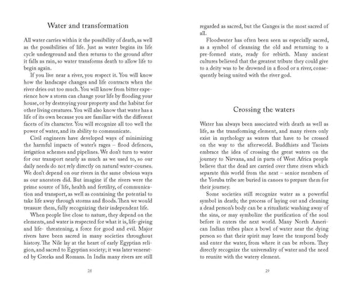 The Healing Nature of Water: Hardcover