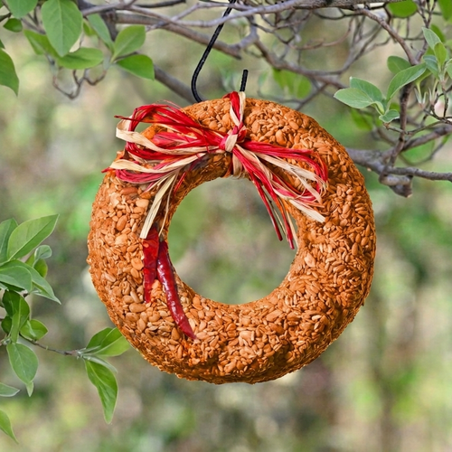 Flaming Hot Wreath