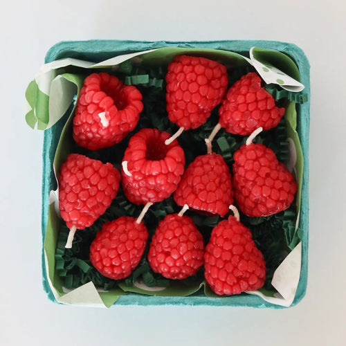 Raspberry Candles by Happy Organics