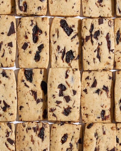 Chocolate Cherry Shortbread by Laurie Ellen