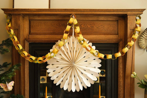 YELLOW & GREEN PAPER CHAIN KIT
