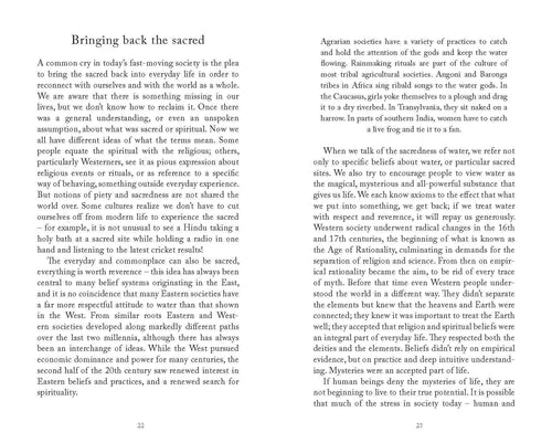 The Healing Nature of Water: Hardcover