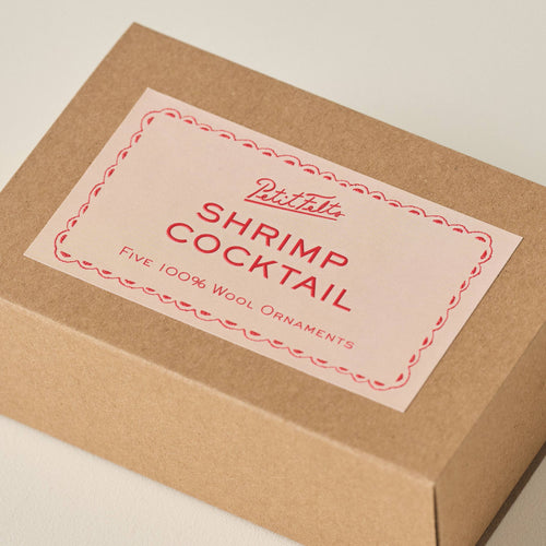 Shrimp Cocktail Ornament Set