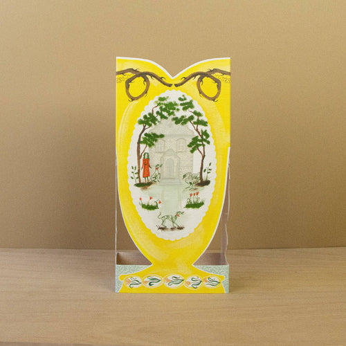 Finches and Folly Folding Card