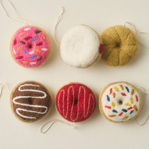 Donut Ornament Set 