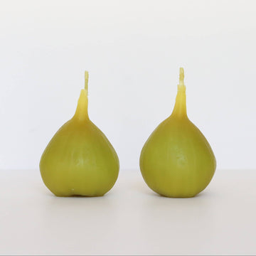 Green Fig Tealight Beeswax Candle