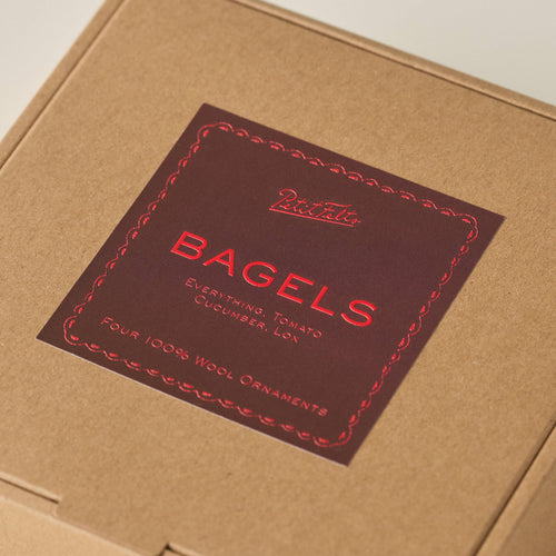 Bagel Ornament Set
