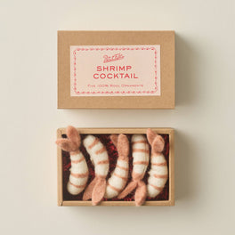 Shrimp Cocktail Ornament Set
