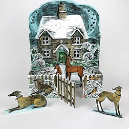 Christmas Cottage Advent Calendar - Angela Harding