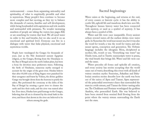 The Healing Nature of Water: Hardcover