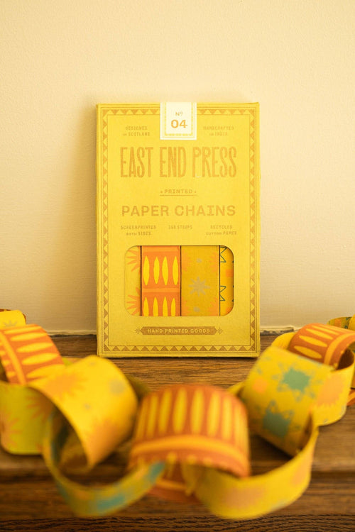 YELLOW & GREEN PAPER CHAIN KIT