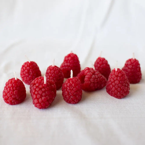 Raspberry Candles by Happy Organics