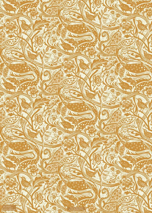 Wren Wrapping Paper - Mark Hearld