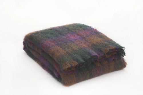 Drummin Woodland Cushendale Mohair Throw