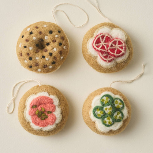 Bagel Ornament Set