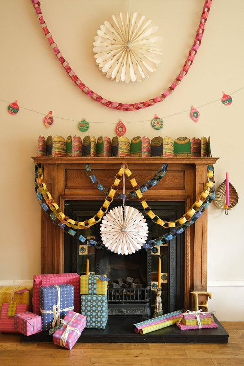 YELLOW & GREEN PAPER CHAIN KIT