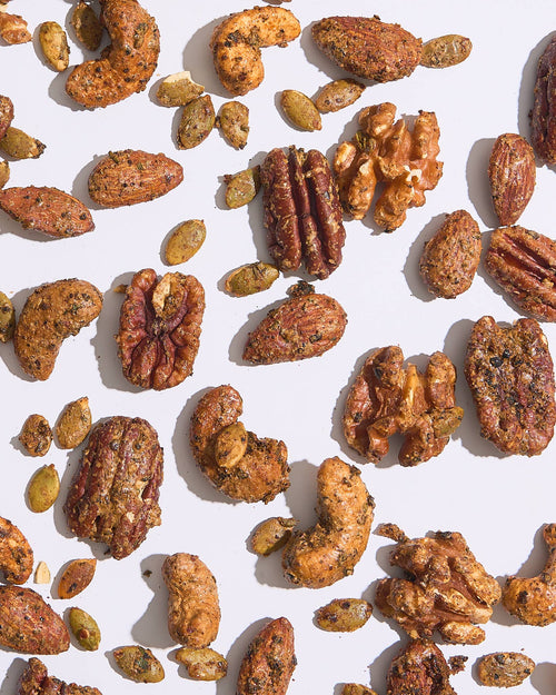 Herb & Urfa Chili Spiced Nuts by Laurie Ellen