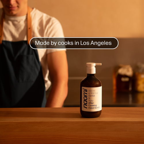 Naomi After-Cooking Hand Scrub | Bergamot & Black Pepper Hand Wash
