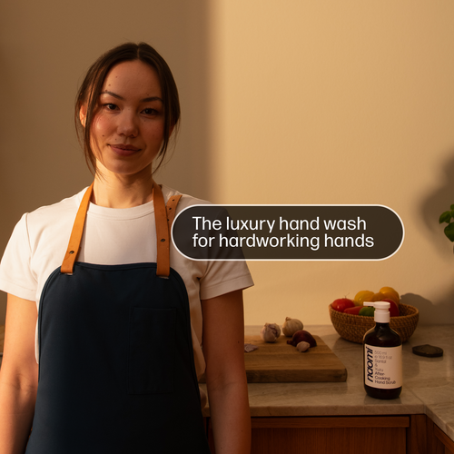 Naomi After-Cooking Hand Scrub | Cardamom & Iris Luxury Hand Wash