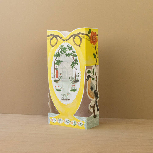 Finches and Folly Folding Card