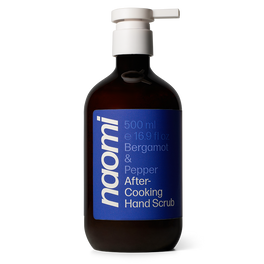 Naomi After-Cooking Hand Scrub | Bergamot & Black Pepper Hand Wash