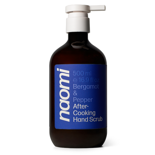 Naomi After-Cooking Hand Scrub | Bergamot & Black Pepper Hand Wash