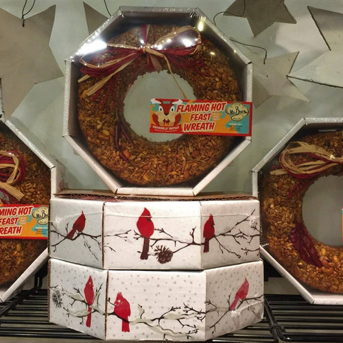 Flaming Hot Wreath