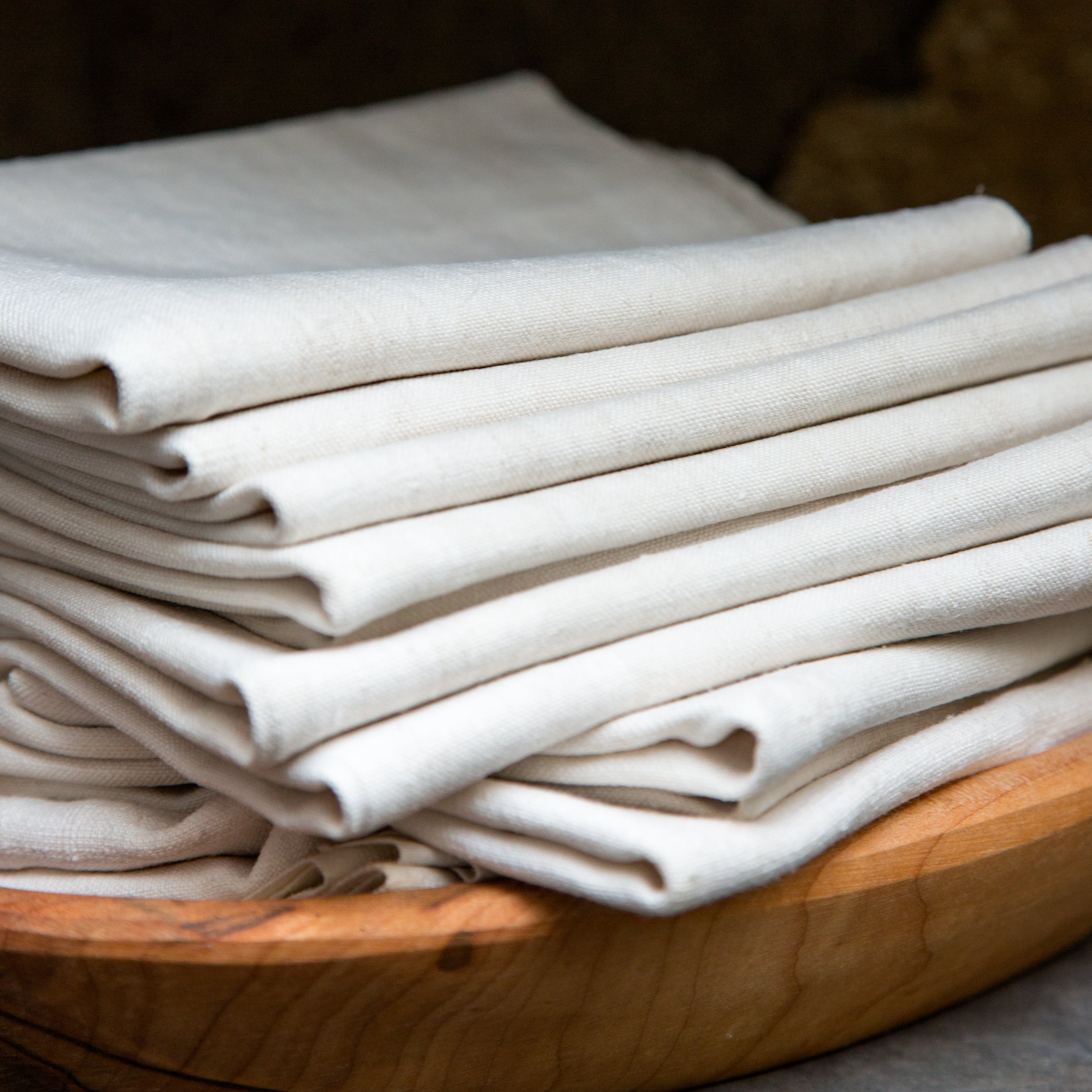 Vintage Linen Napkins by Transylvanian Images - Main Image