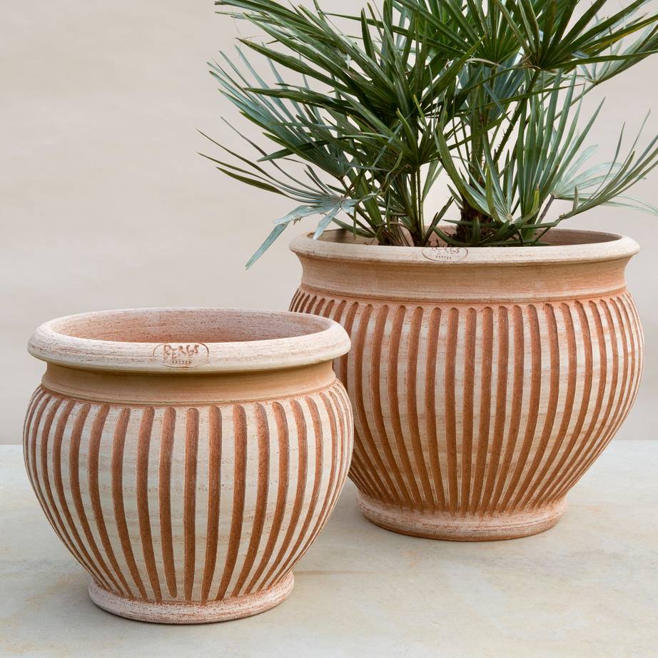 tall terracotta plant pots Bergs Piccolina Pot Terra Cotta – GRDN