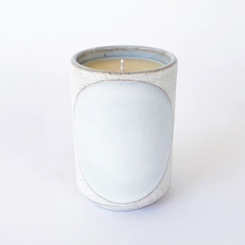 MQuan Full Moon Candle White