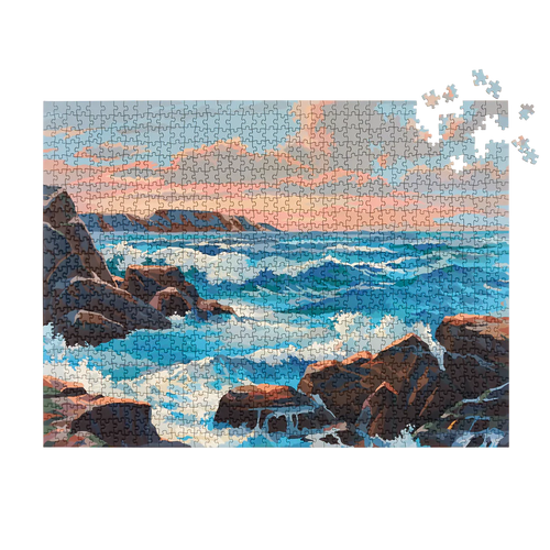 Paint by Numbers  Ocean Puzzle